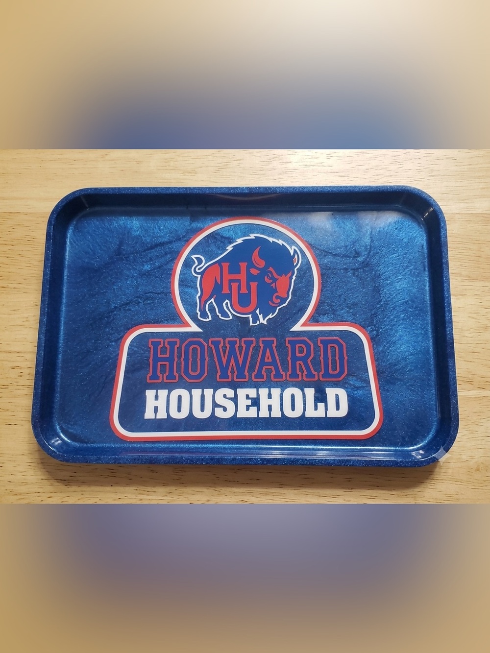 NORE’S NOVELTIES Handcrafted Customized Decorative COLLEGE os SPORT Tray